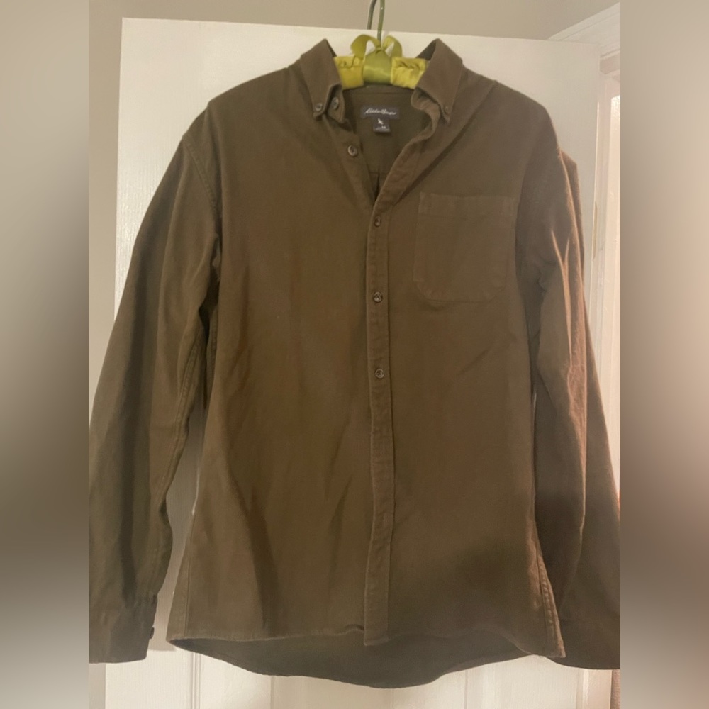 Eddie Bauer thick cotton workshirt
